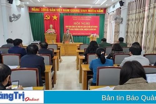 Giao ban cộng tác viên dư luận xã hội Quý IV/2024