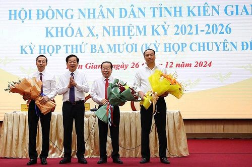 Kiên Giang: Tân Phó Bí thư Tỉnh ủy được bầu giữ chức Chủ tịch UBND tỉnh