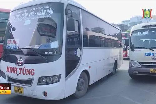 Hà Nội dự phòng 2.500 lượt xe khách dịp Tết