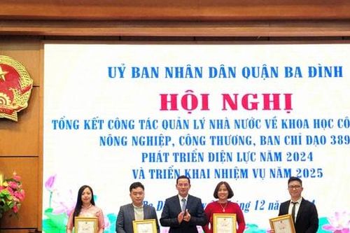 Ba Đình chú trọng phát triển khoa học, công nghệ, đổi mới sáng tạo