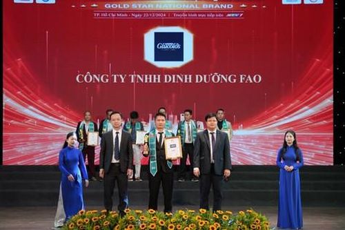 Công ty TNHH Dinh Dưỡng FAO được ghi nhận về thương hiệu