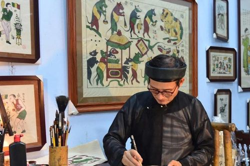 Để 'màu dân tộc sáng bừng trên giấy điệp'