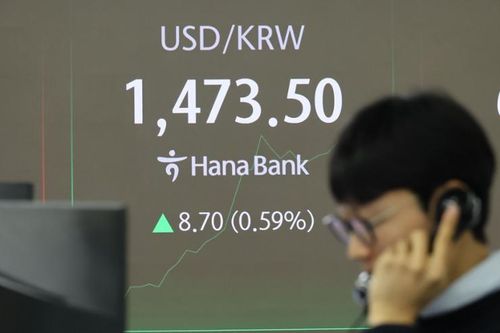 Đồng won Hàn Quốc chạm đáy 16 năm