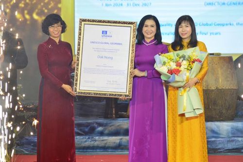 Đắk Nông đón nhận danh hiệu CVĐCTC UNESCO Đắk Nông lần thứ 2