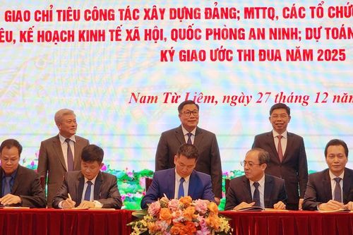 Quận Nam Từ Liêm đề ra các mục tiêu phát triển toàn diện năm 2025