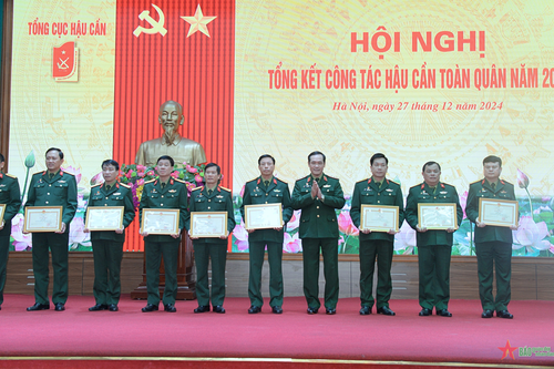 Tổng kết công tác Hậu cần toàn quân năm 2024