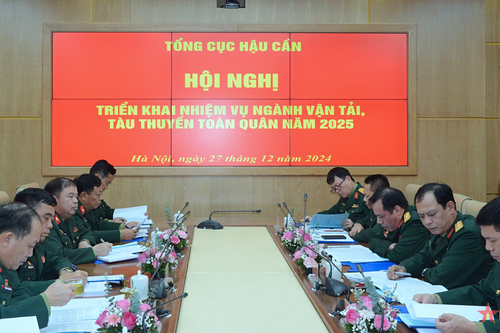 Tổng cục Hậu cần triển khai nhiệm vụ năm 2025 đối với các ngành chức năng