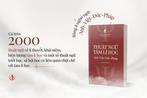 Dịch thuật tốt hơn với 'Thuật ngữ Tâm lí học Anh-Việt-Đức-Pháp'