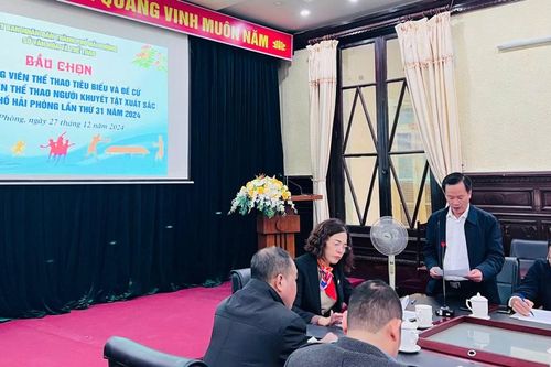 5 vận động viên tiêu biểu Hải Phòng lần thứ 31 năm 2024