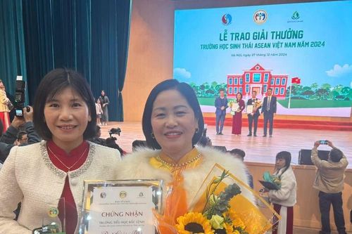 Trao giải thưởng 'Trường học sinh thái ASEAN Việt Nam 2024'