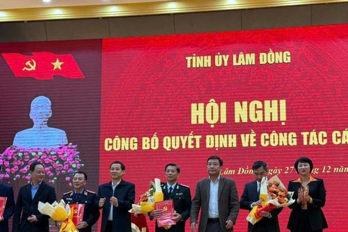 Ban Bí thư chỉ định 4 cán bộ tham gia Ban Chấp hành Đảng bộ tỉnh Lâm Đồng