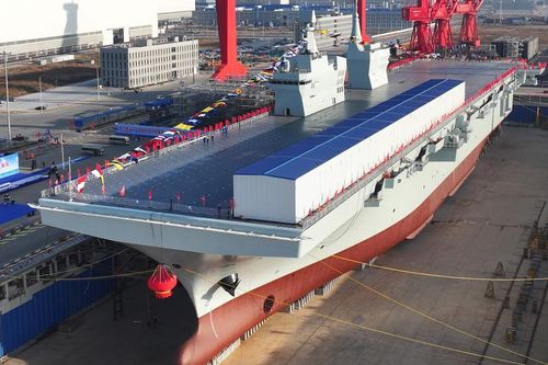 Trung Quốc hạ thủy tàu chiến mới