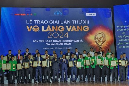 60 tài xế đạt giải thưởng Vô lăng vàng năm 2024