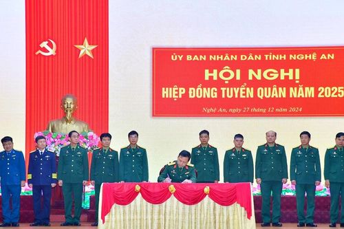 Nghệ An tổ chức Hội nghị hiệp đồng tuyển quân năm 2025
