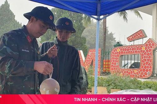 Xem trận địa pháo hoa mừng ngày lễ trọng ở Hà Tĩnh