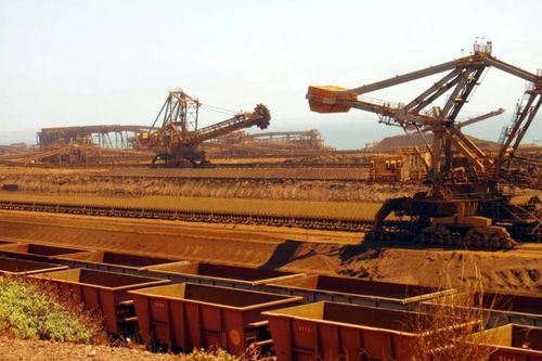 Giá quặng sắt xuống mức thấp nhất trong 5 tuần