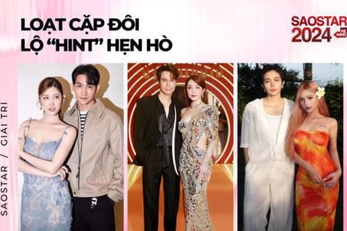 Loạt cặp đôi lộ 'hint' hẹn hò trong năm 2024