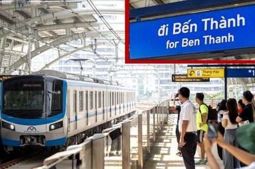 Tranh cãi rôm rả tấm bảng 'for Ben Thanh' ở tuyến metro số 1, thầy giáo Tiếng Anh nói gì?