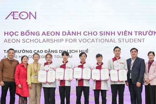 AEON khởi động chương trình học bổng dành cho sinh viên trường nghề