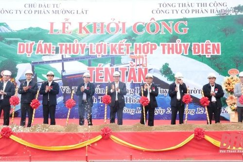 Khởi công Dự án thủy lợi kết hợp thủy điện Tén Tằn