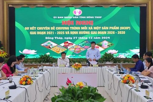 Chương trình OCOP góp phần nâng cao chất lượng cuộc sống người dân, xây dựng hình ảnh địa phương