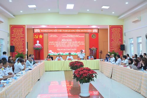 Sơ kết công tác phối hợp tuyên truyền biển, đảo năm 2024