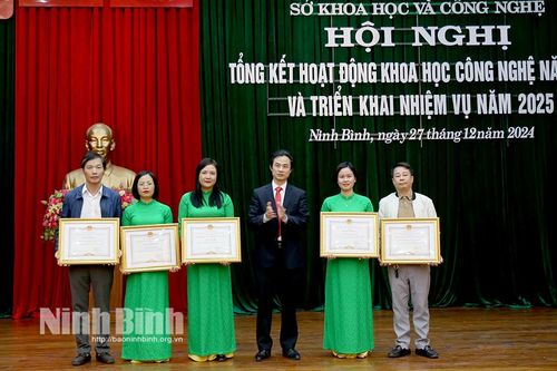 Sở Khoa học và Công nghệ triển khai nhiệm vụ năm 2025