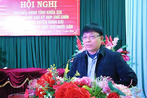 Đại biểu HĐND tỉnh tiếp xúc cử tri tại huyện Đoan Hùng