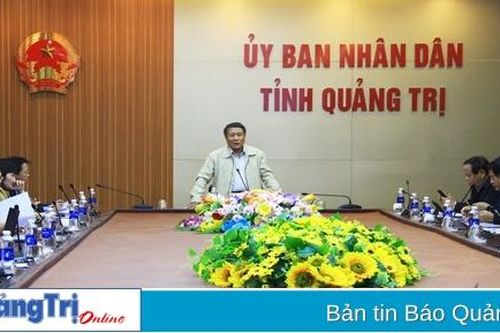 UBND tỉnh nghe báo cáo tiến độ các dự án tại Khu kinh tế Đông Nam Quảng Trị