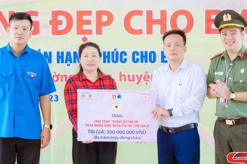 Tuổi trẻ Công an Sơn La, nhiều hoạt động an sinh xã hội ý nghĩa