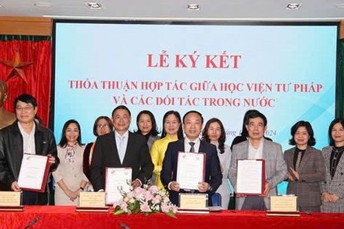 Học viện Tư pháp tổng kết, triển khai các hoạt động hợp tác trong nước