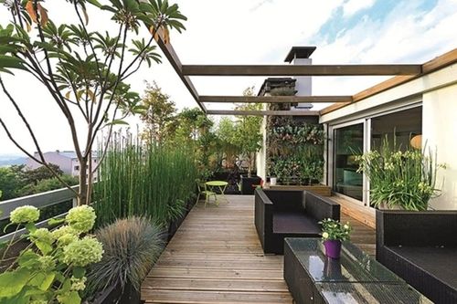 Những mẫu sân thượng tuyệt đẹp dành cho nhà nhỏ