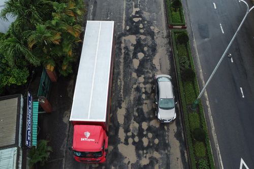 Quốc lộ 1 qua tỉnh Phú Yên - cung đường ám ảnh của tài xế khi mùa mưa