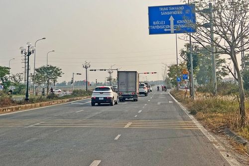 Đường nối Khu đô thị vệ tinh Sóc Sơn với đường Võ Nguyên Giáp (huyện Sóc Sơn):Chậm bàn giao, gây mất an toàn giao thông