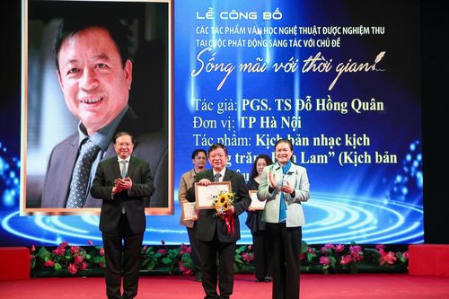 Nghiệm thu 35 tác phẩm văn học nghệ thuật tại cuộc vận động sáng tác 'Sống mãi với thời gian'