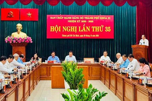 Hội nghị Thành ủy TP HCM thảo luận về Đề án sắp xếp tổ chức bộ máy