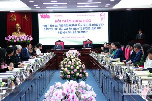 Hội thảo khoa học về học tập và làm theo tư tưởng, đạo đức, phong cách Hồ Chí Minh