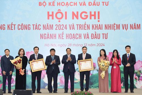 Thủ tướng Phạm Minh Chính dự Hội nghị triển khai nhiệm vụ năm 2025 của ngành Kế hoạch và Đầu tư