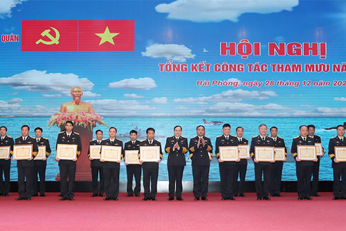 Quân chủng Hải quân: Tiếp tục nâng cao chất lượng công tác tham mưu