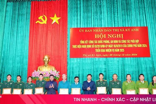 Thị xã Kỳ Anh tập trung giữ vững quốc phòng, an ninh gắn với thu hút đầu tư