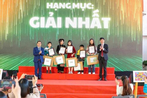 Tôn vinh nhiều tài năng nhí tại cuộc thi vẽ tranh về bảo vệ môi trường trong học đường