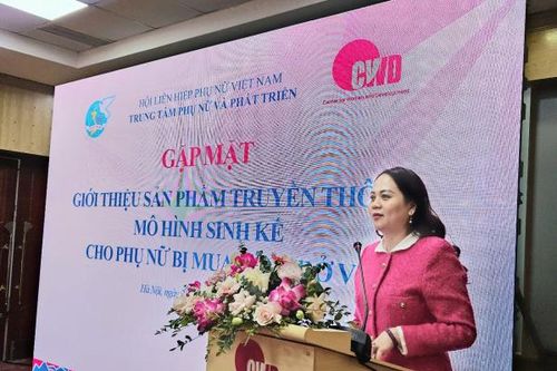 Truyền thông mô hình sinh kế cho phụ nữ bị mua bán trở về