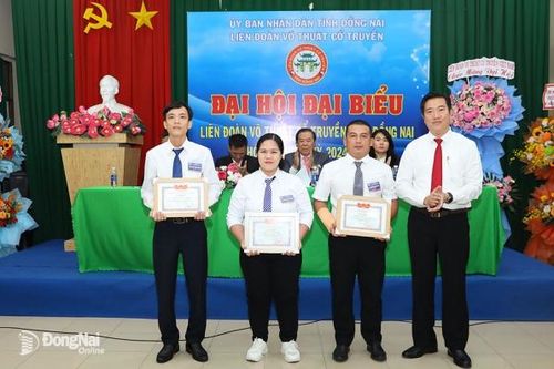 Đại võ sư Lê Văn Ngói tái đắc cử Chủ tịch Liên đoàn Võ thuật cổ truyền tỉnh Đồng Nai khóa III