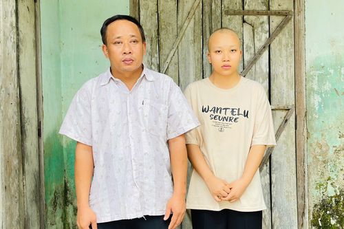 Cha con cùng mắc bệnh nan y cần được cứu giúp