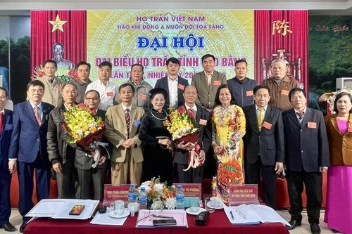 Đại hội đại biểu họ Trần tỉnh lần thứ nhất