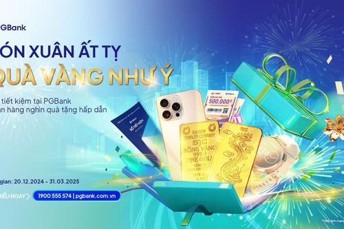 Tết này, gửi tiết kiệm, rước lộc Vàng về nhà cùng PGBank
