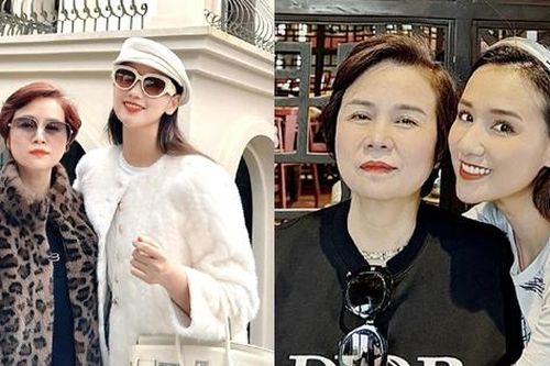 Mẹ ruột nữ diễn viên giàu nhất miền Bắc trẻ đẹp như thế nào mà ai cũng dành lời khen?