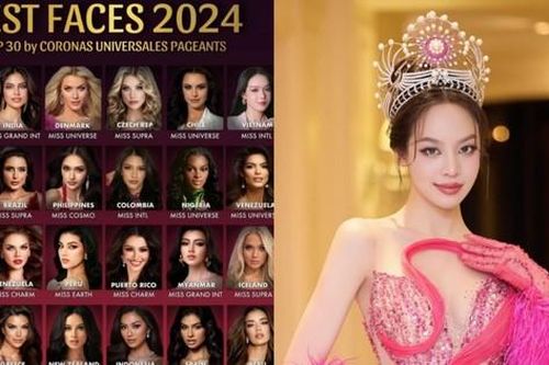 Top 30 gương mặt đẹp nhất thế giới 2024 gọi tên Hoa hậu Quốc tế Thanh Thủy