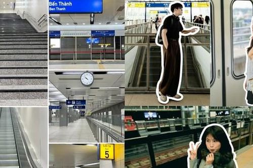 Metro số 1 trở thành điểm check-in cực hot, Gen Z rần rần khoe ảnh siêu nghệ