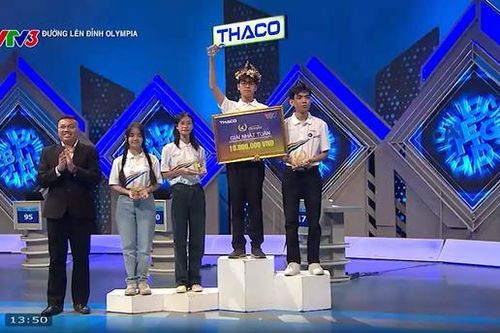 Nam sinh Hưng Yên lội ngược dòng giành chiến thắng Đường Lên Đỉnh Olympia